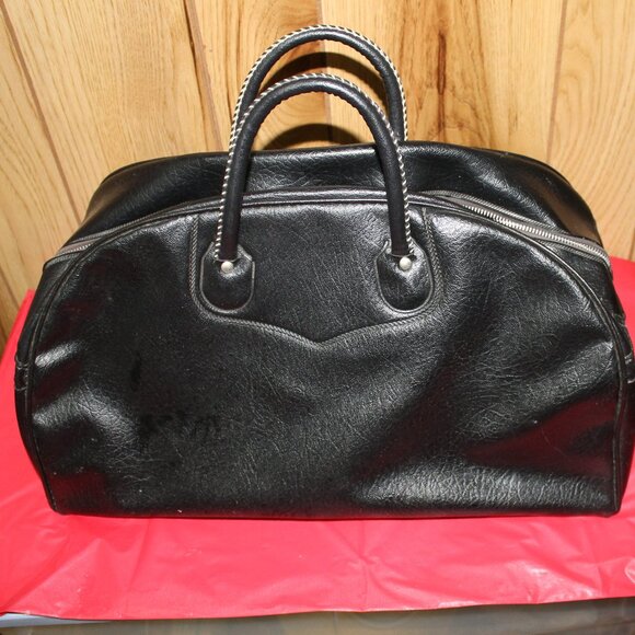 Vintage Large Travel Bag - Picture 2 of 4